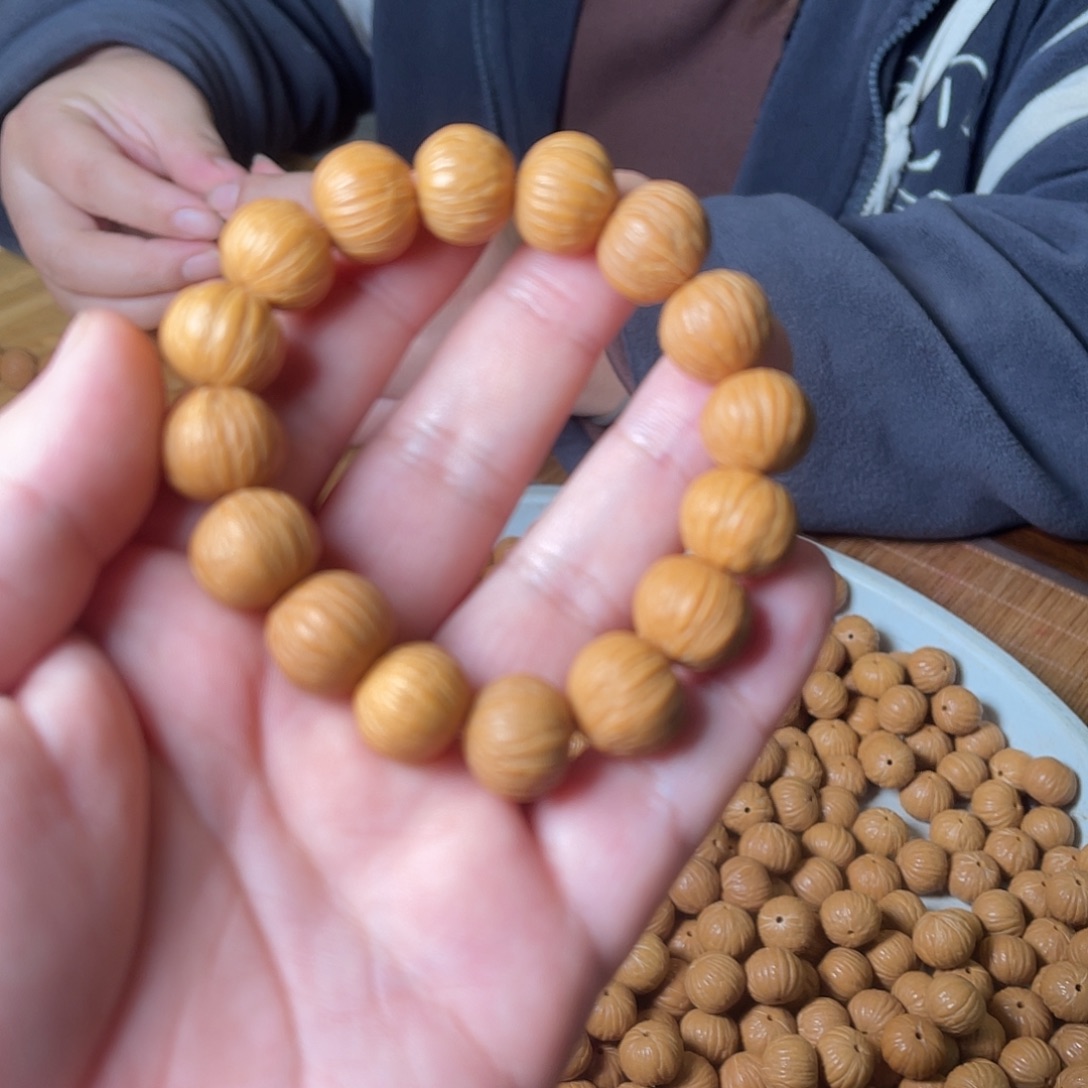 木质非金属猴头手串