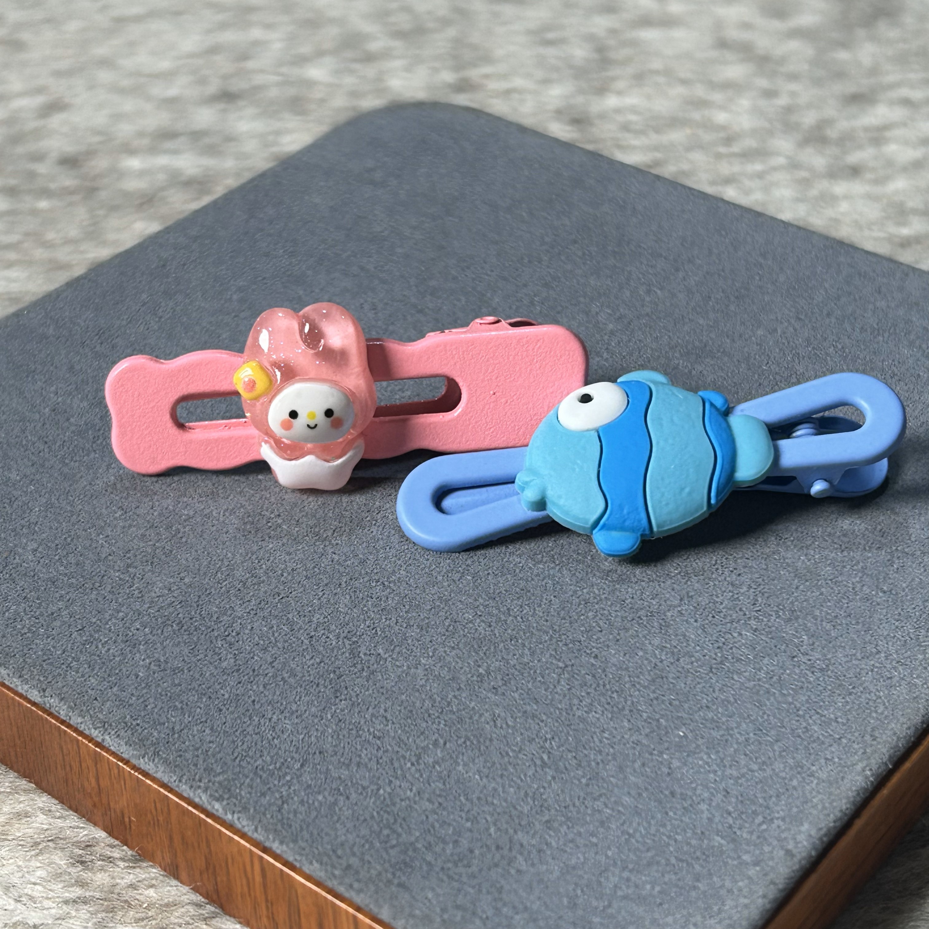 少女可爱小发夹2个