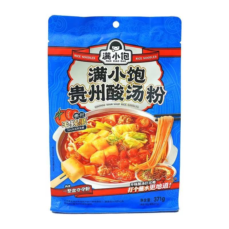 满小饱-贵州酸汤粉371g*2袋