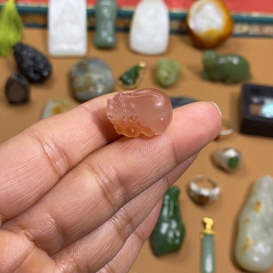 玛瑙/玉髓颈饰未镶嵌定制