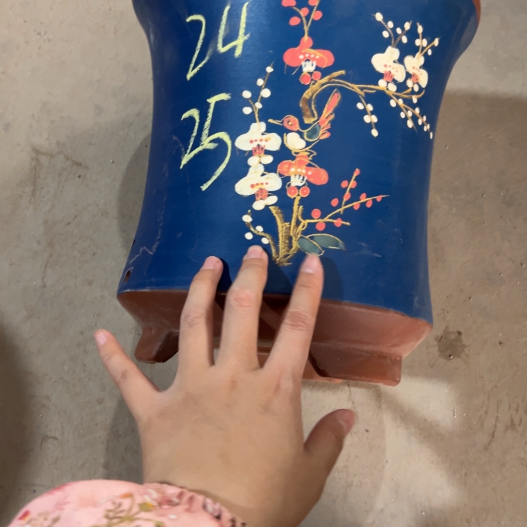 宜兴川阁紫砂花盆单个