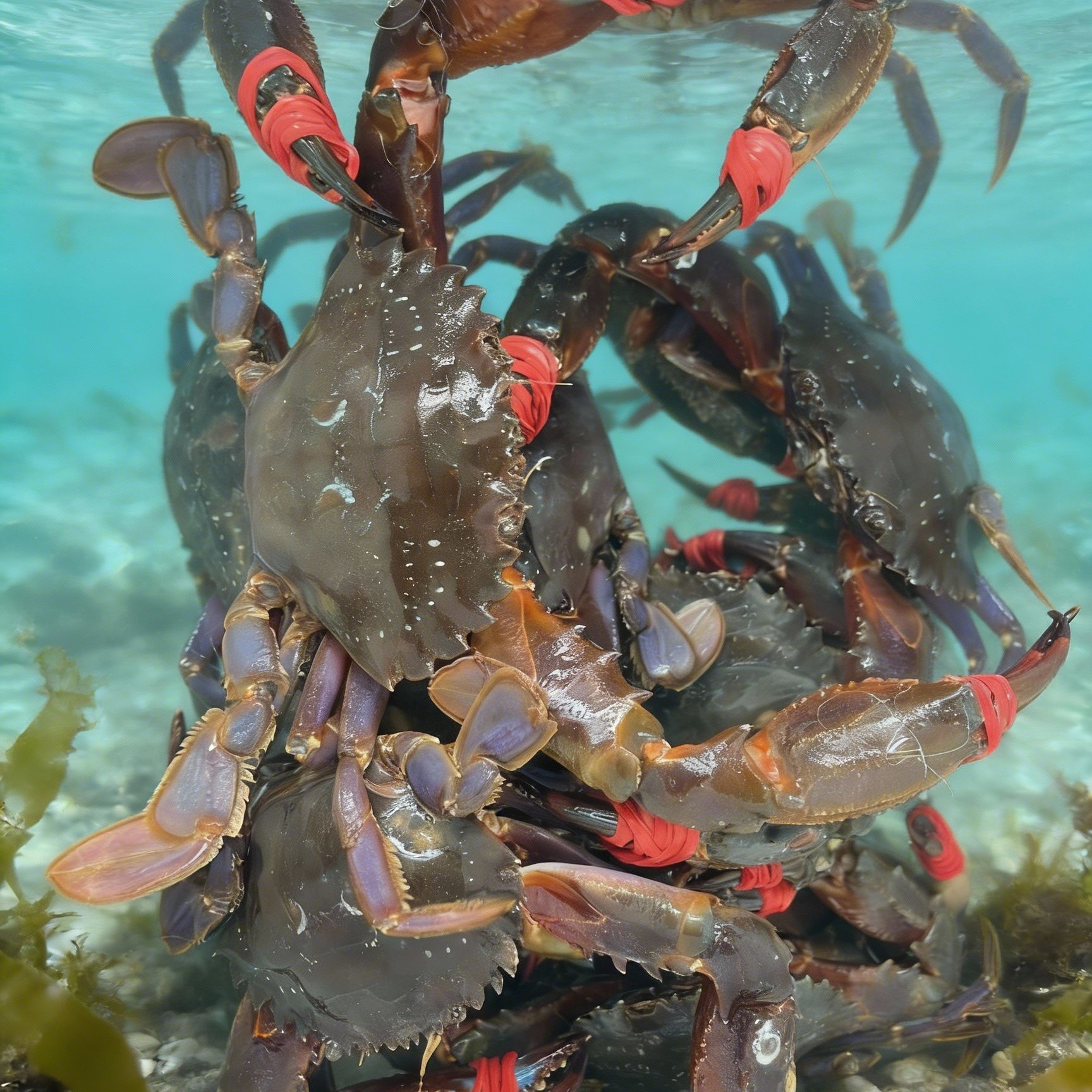 渤海湾鲜活赤甲红