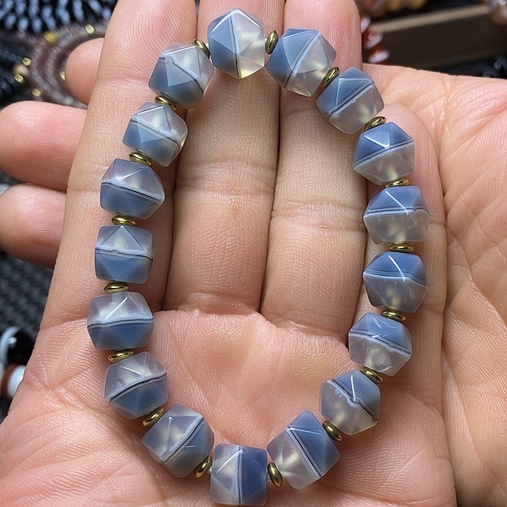 玛瑙/玉髓手链未镶嵌