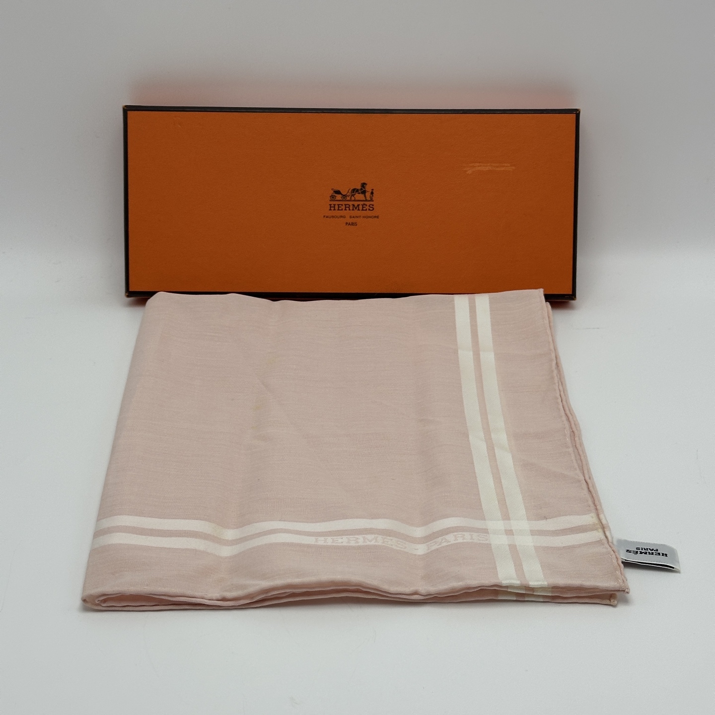 95新 Hermes/爱马仕 【小竹子首播福利】粉色复古老钱丝巾