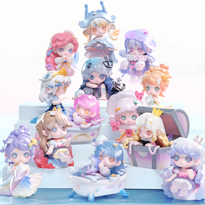 Keeno向海风许愿系列盲盒手办摆件礼物女生