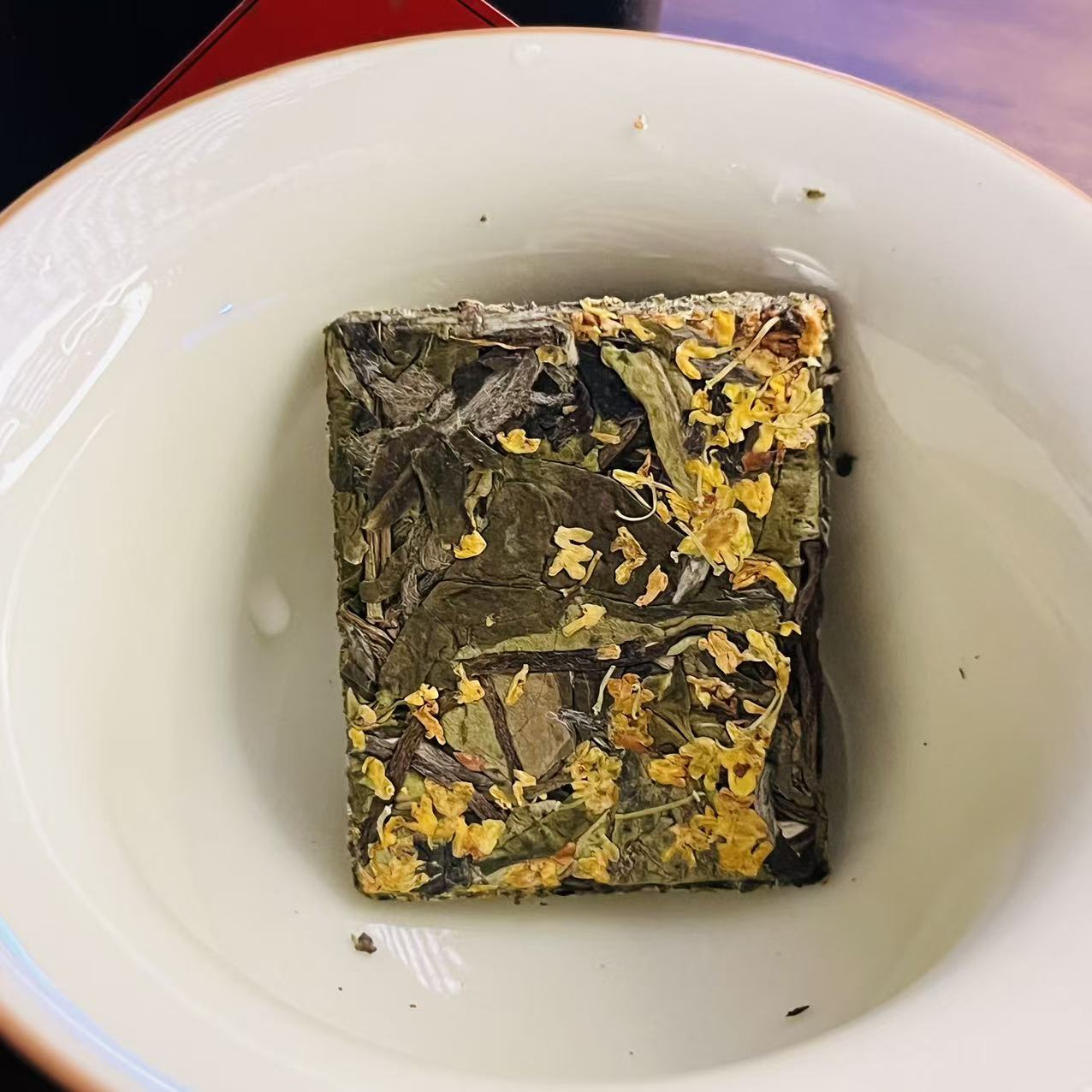 【桂花白牡丹】白茶调味茶 欲买桂花同载酒 记忆中的花香