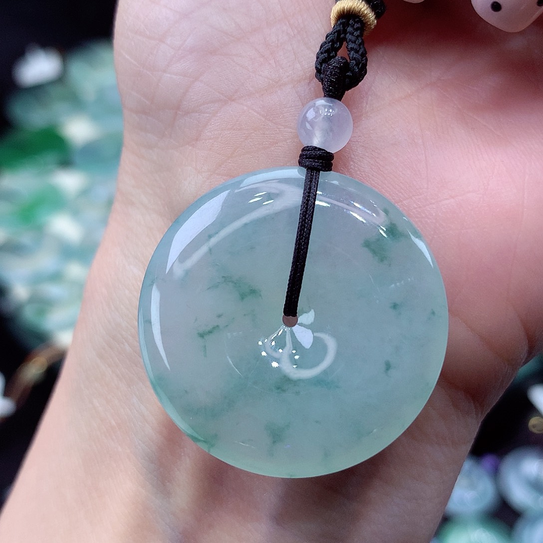 颈饰未镶嵌翡翠编号20尺寸31.2-5.7