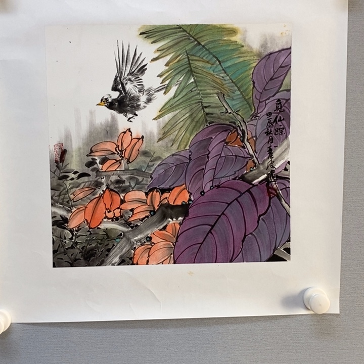 国画亲笔手绘原创