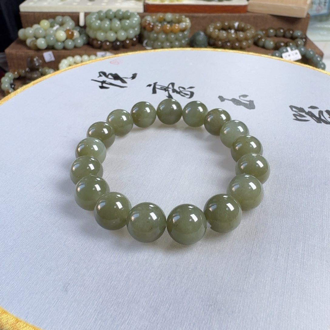 和田玉手链未镶嵌