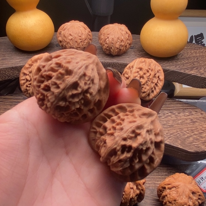 文玩核桃吊坠宫灯福利款