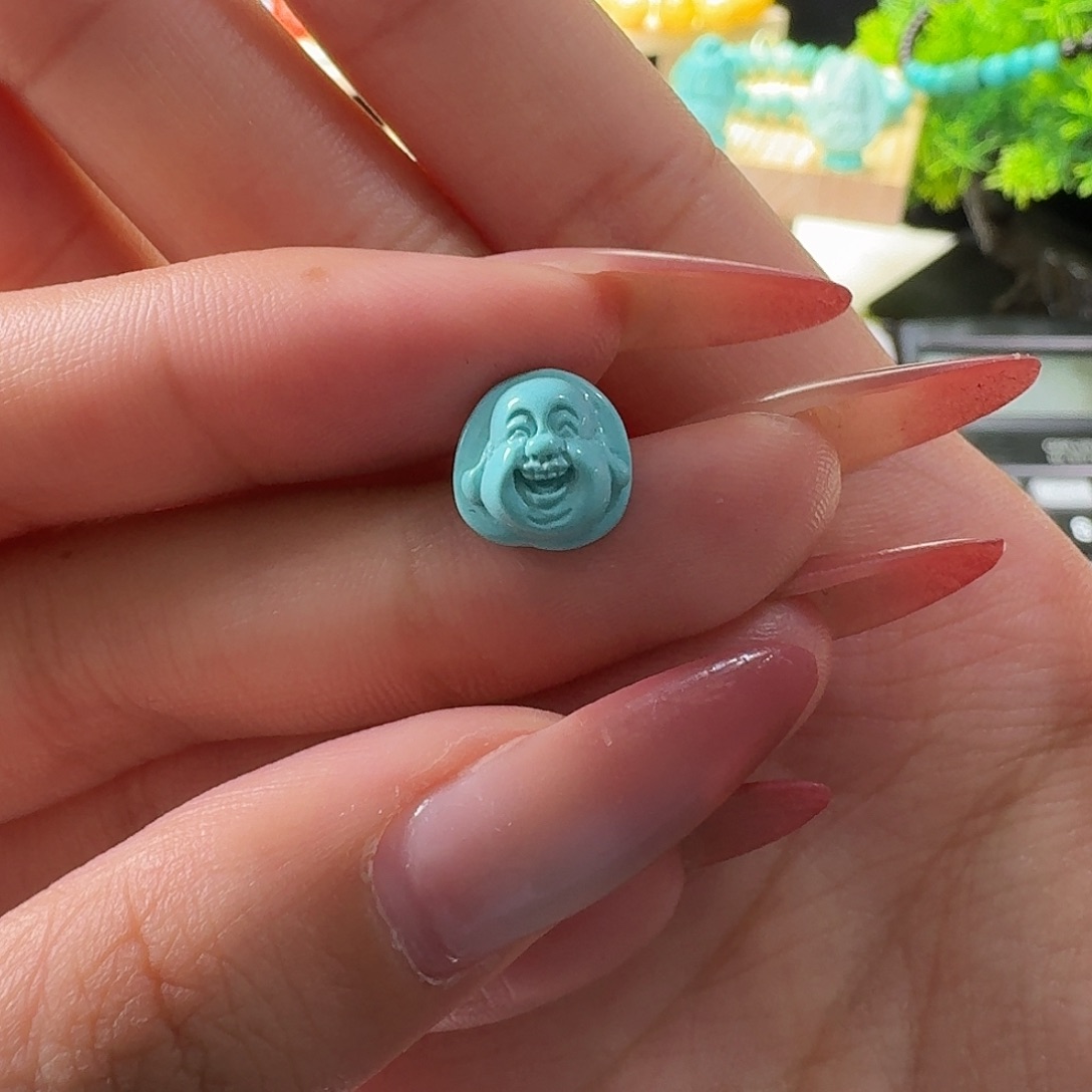 绿松石未镶嵌吊坠(不含链)