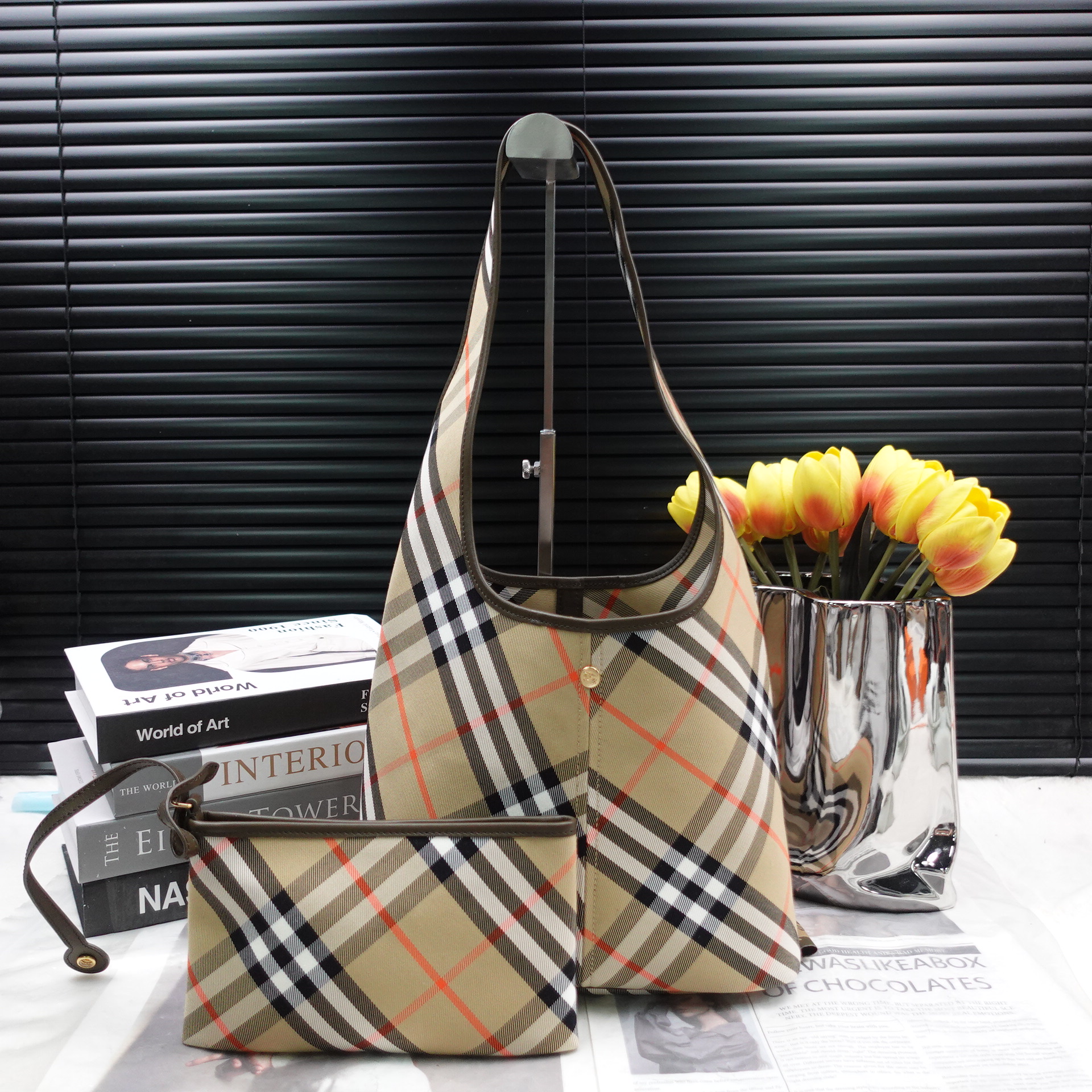 95新 BURBERRY/博柏利 单肩包/T10321112