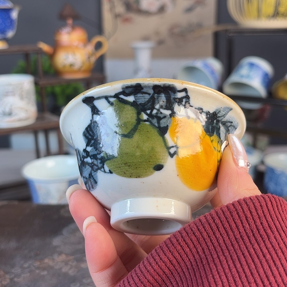 杯景德镇陶瓷茶杯多人