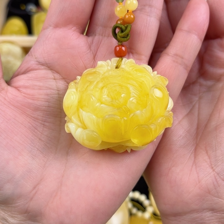 琥珀珠宝奇石未镶嵌琥珀蜜 
