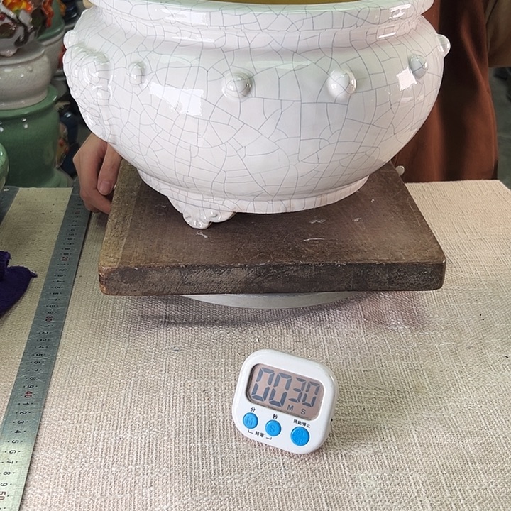 尘***埃泳坤堂石湾花盆陶瓷