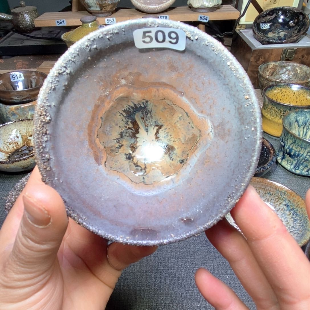茶盏,**。纯手工建盏509