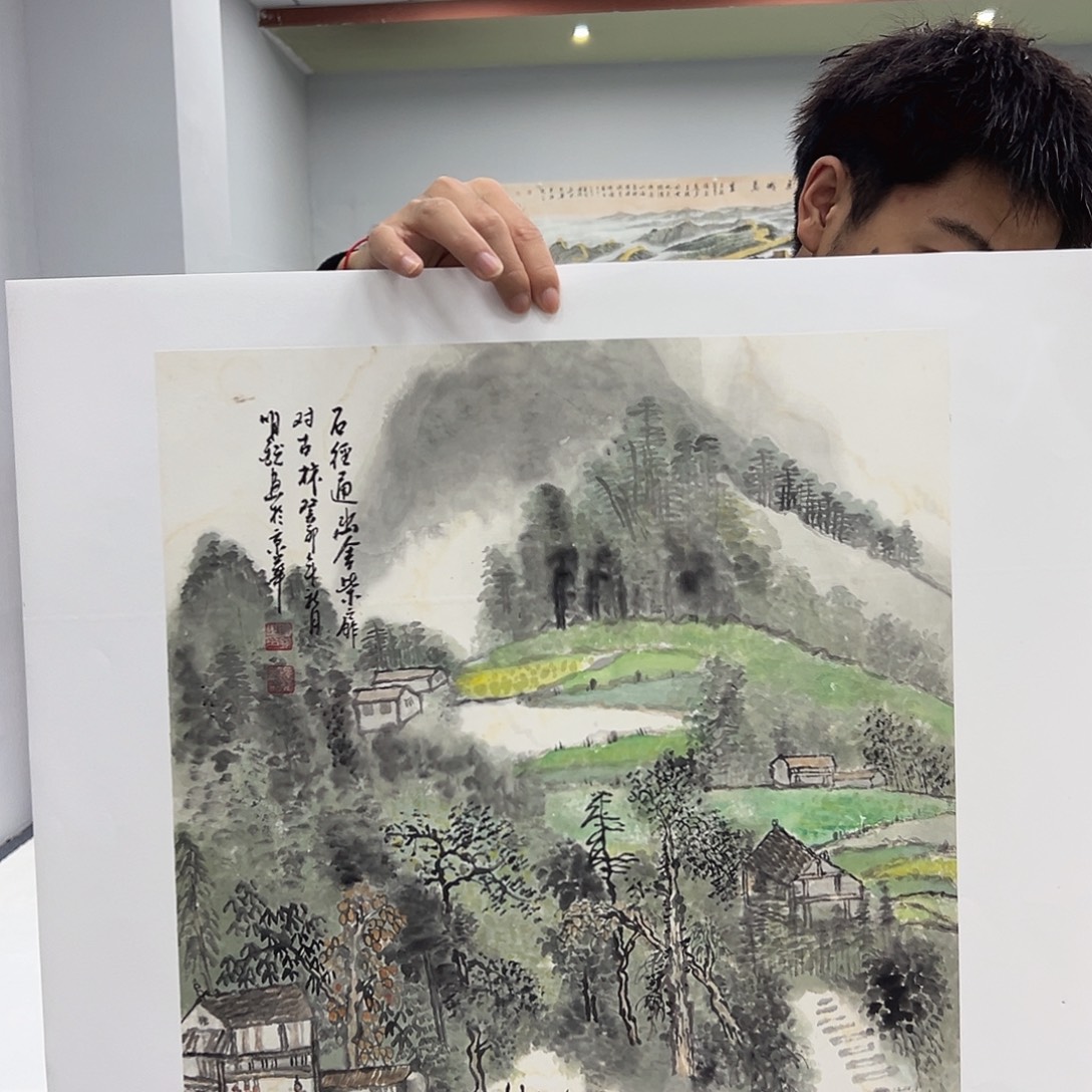 国画国画作品纯手绘作品