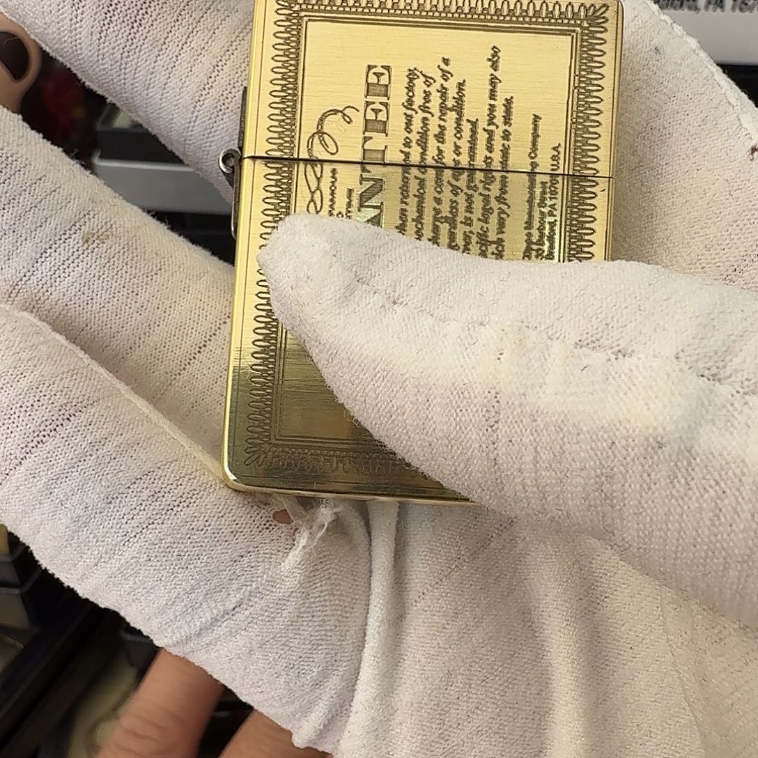 黄铜 1935 说明书单面