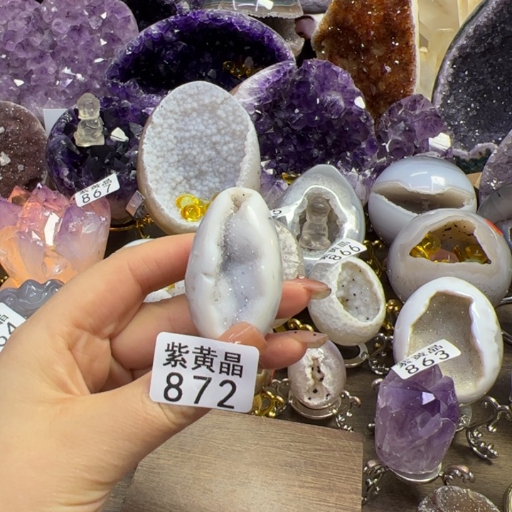 未镶嵌大型摆件（非配饰）紫晶872