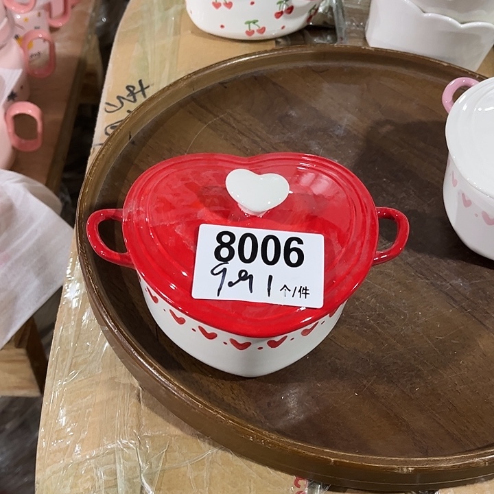 瓷微瑕外贸餐具8006
