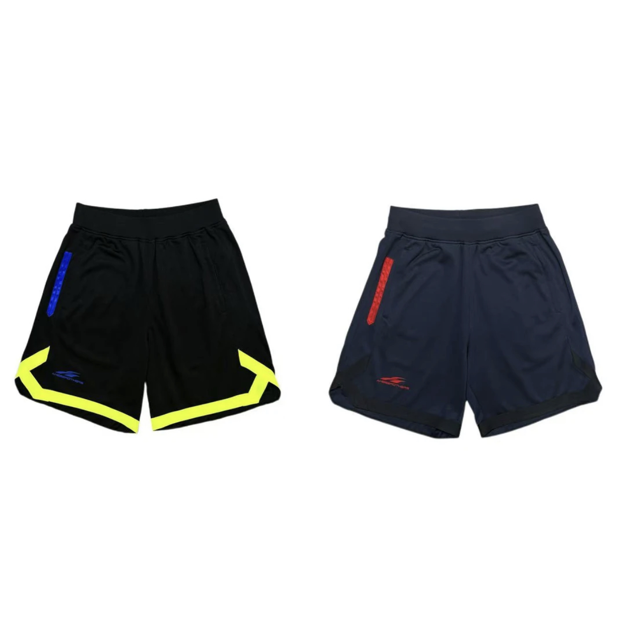 【子政同款】黑蓝两色简约百搭时尚中大童速干运动撞色篮球短裤 224