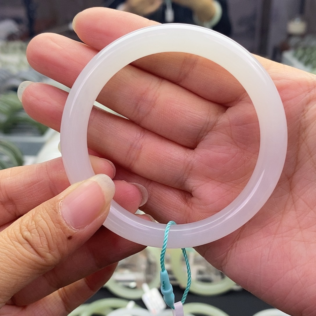 和田玉和田玉手镯54.55未镶嵌