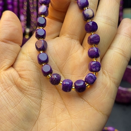 非金属卡7方糖手串