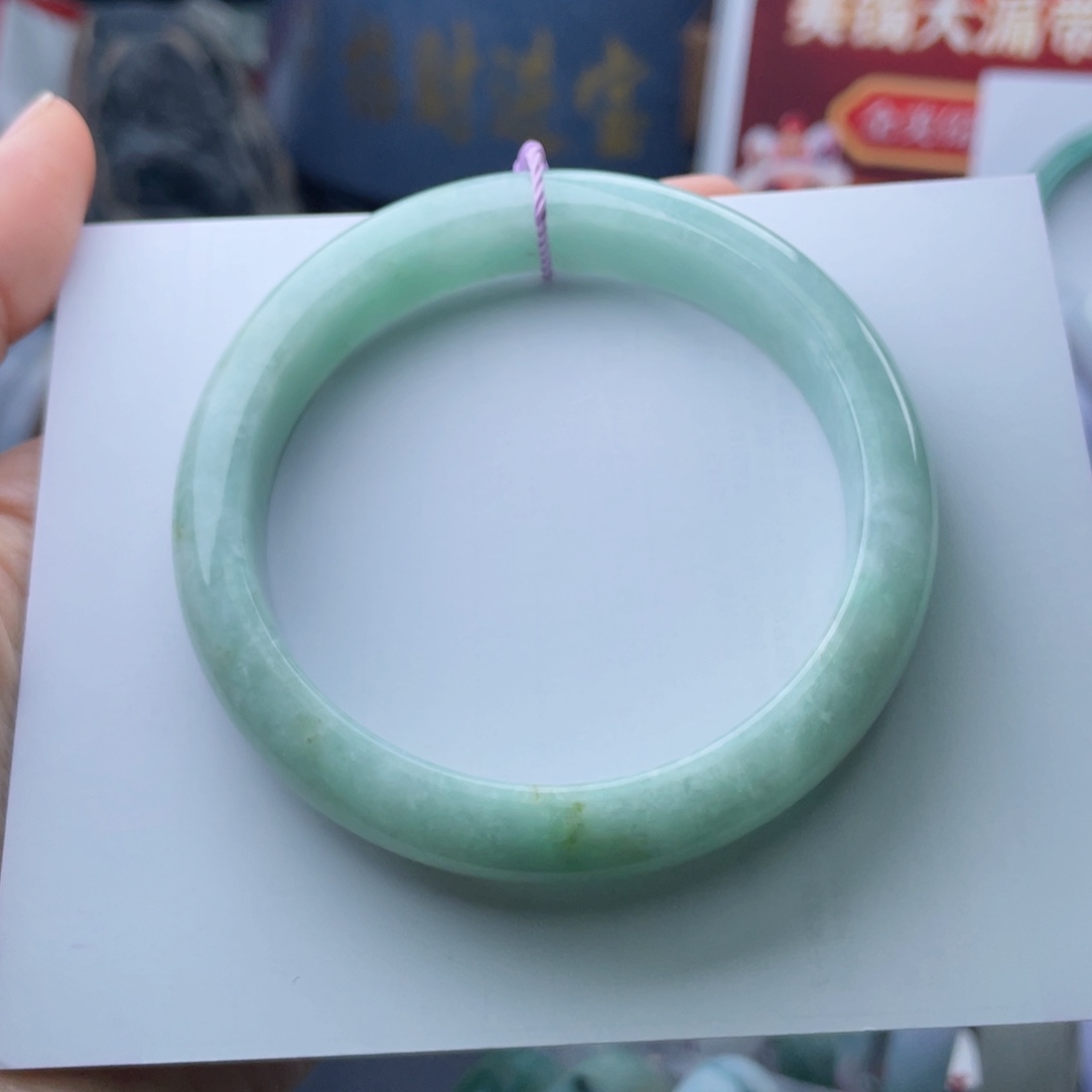 翡翠未镶嵌手镯58