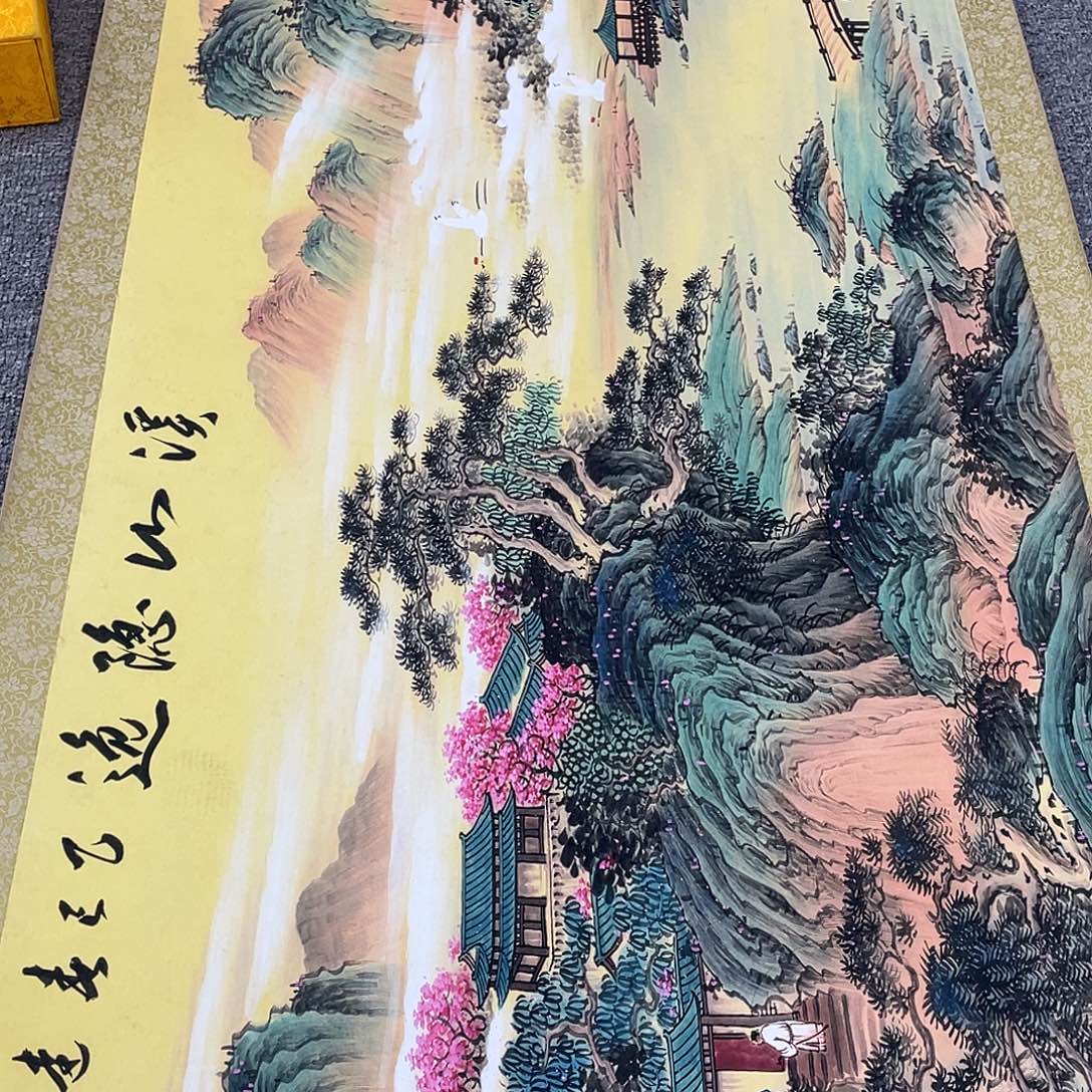 国画老师手笔手绘作品N