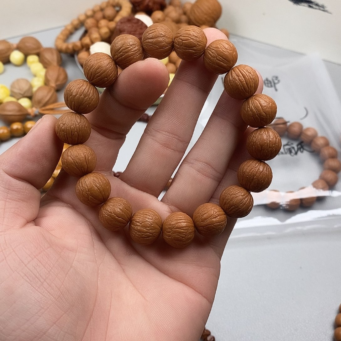 爱***热猴头核桃吊坠凤羽14