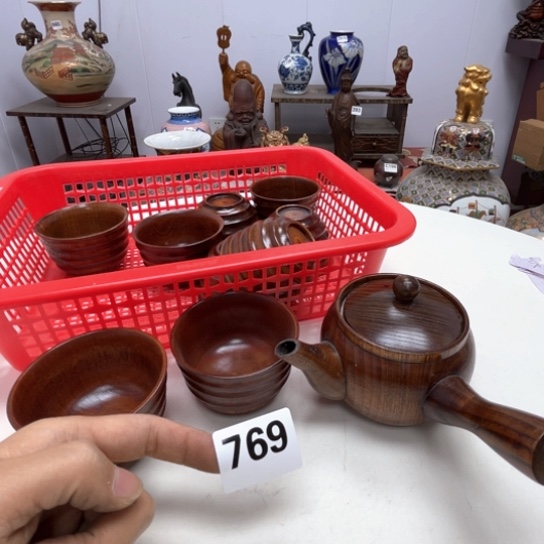 瓷片摆件工艺品瓷器摆件777 