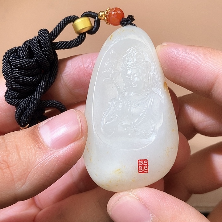 和田玉颈饰未镶嵌HX