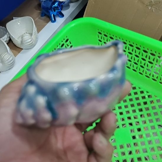 微瑕陶瓷盆满12包邮