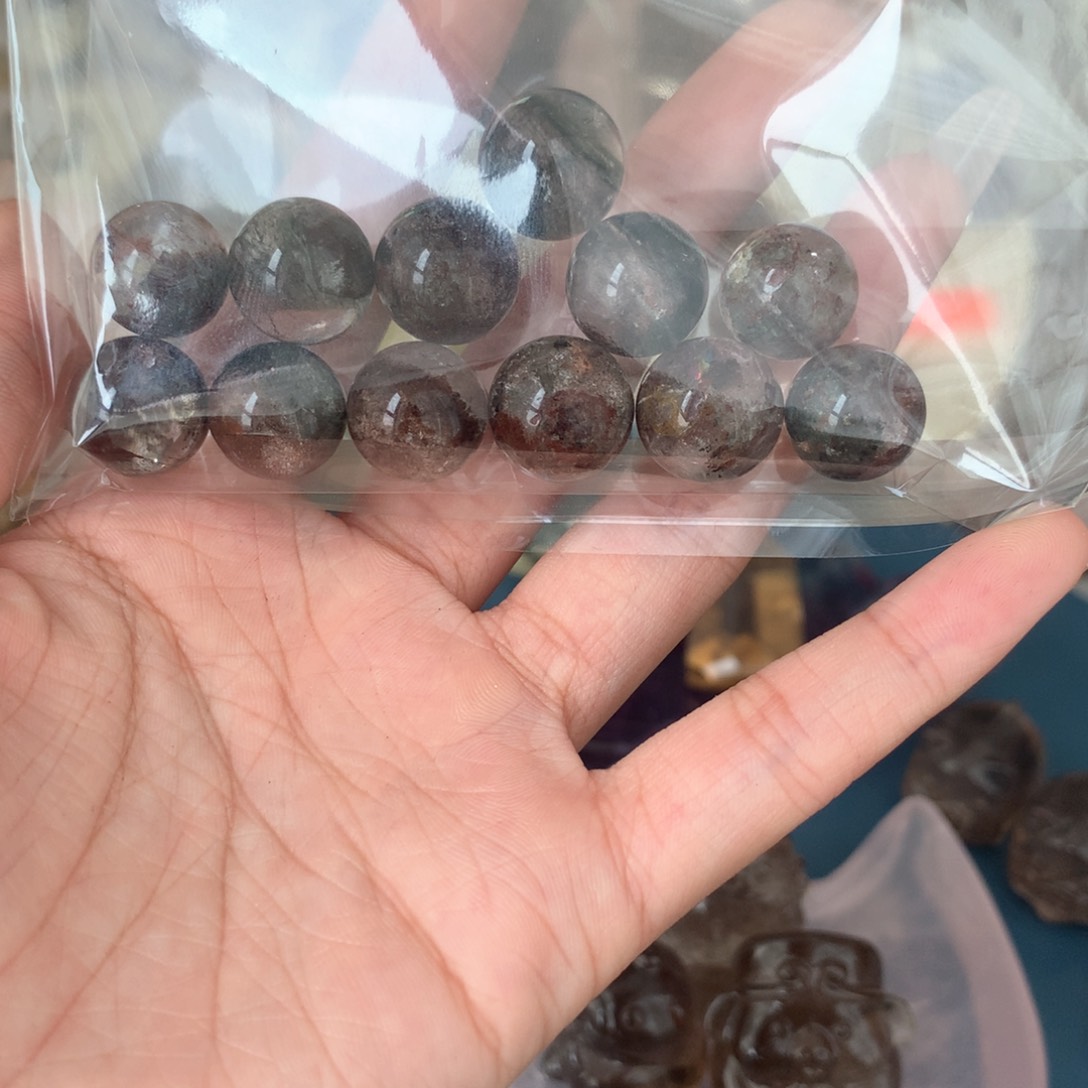 紫晶珠宝半成品未镶嵌，*