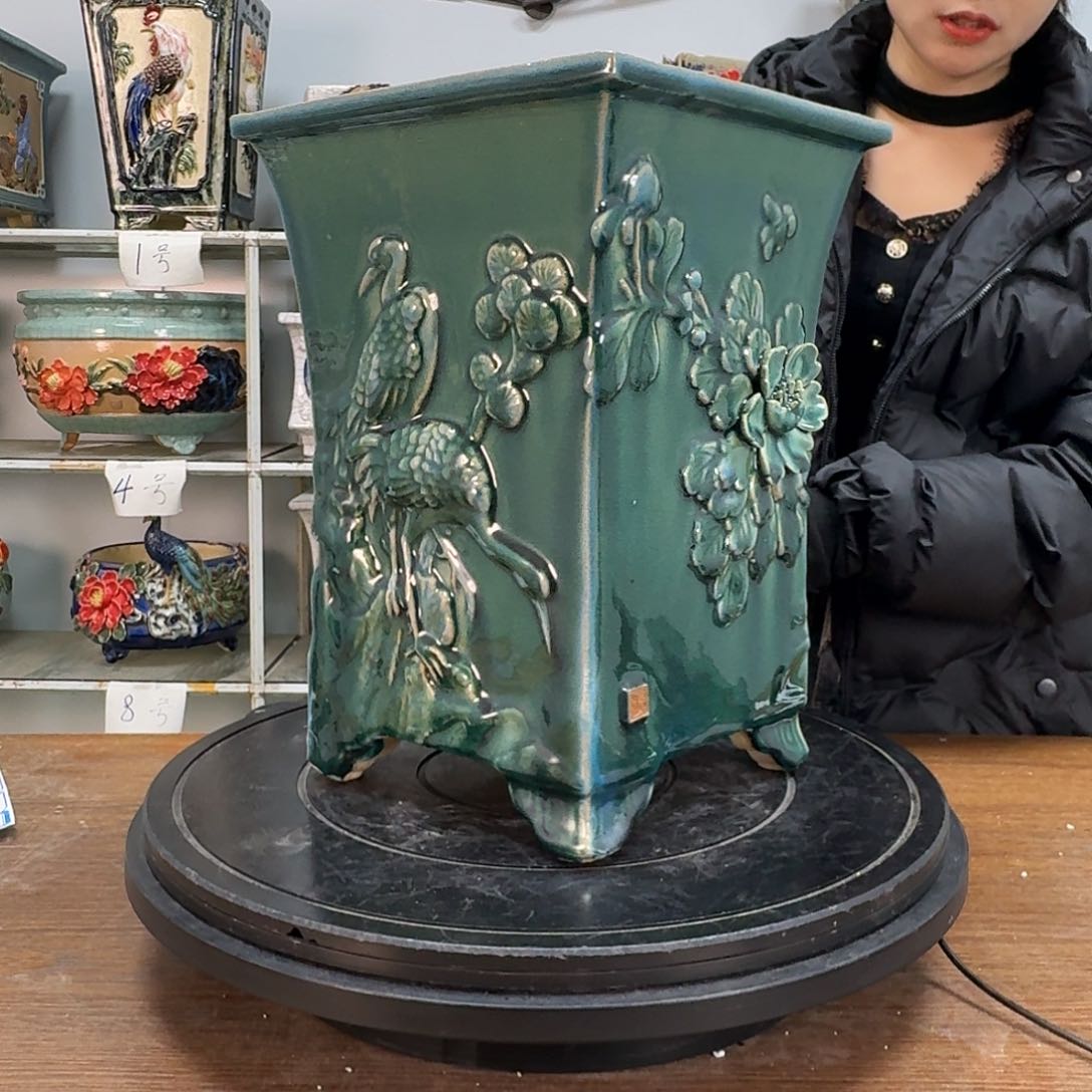 红陶桁*郭石湾盆238