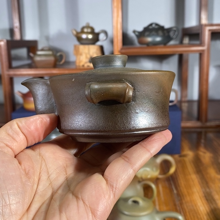 紫砂茶壶小*150cc宝瓶 底槽清