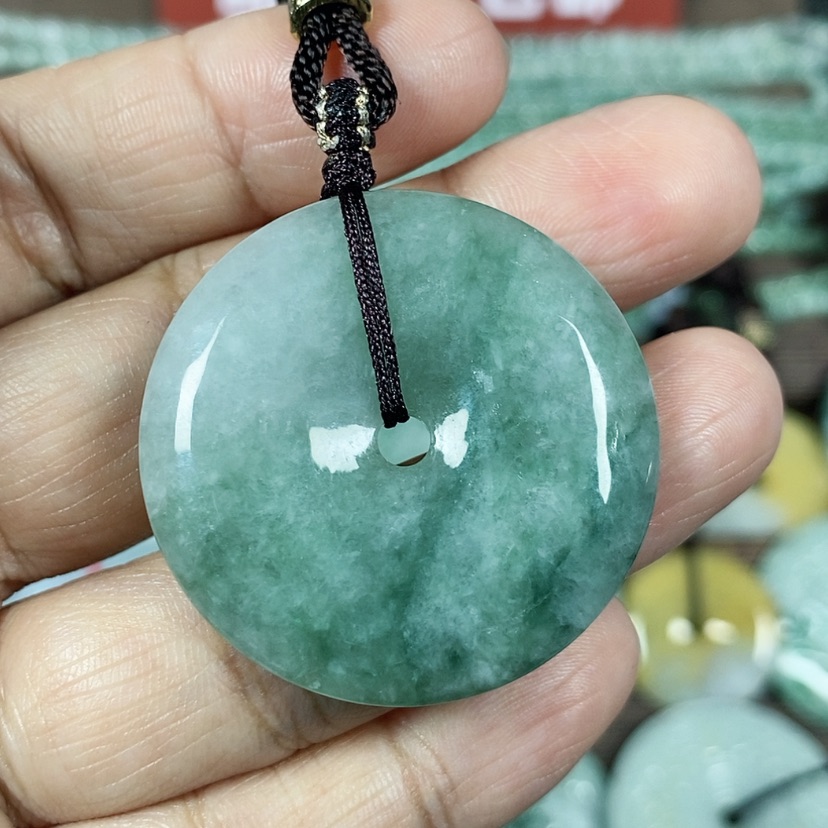 【闪购商品】翡翠颈饰未镶嵌玉吊坠翡翠玉平安扣