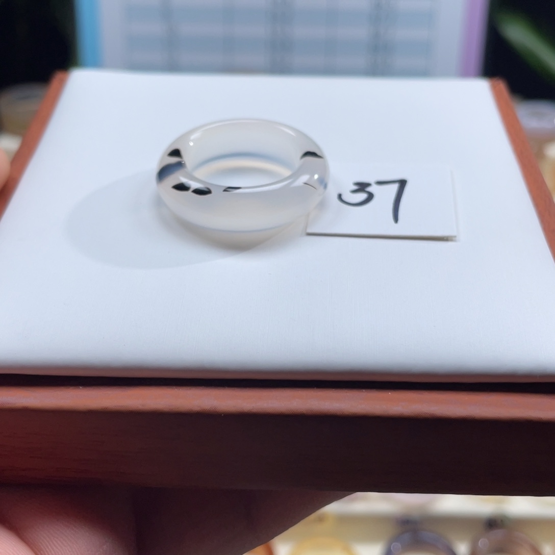 玛瑙/玉髓未镶嵌戒指Z18.2港17