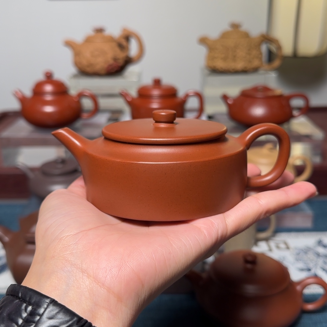 苦***痕紫砂茶壶全手工全手工