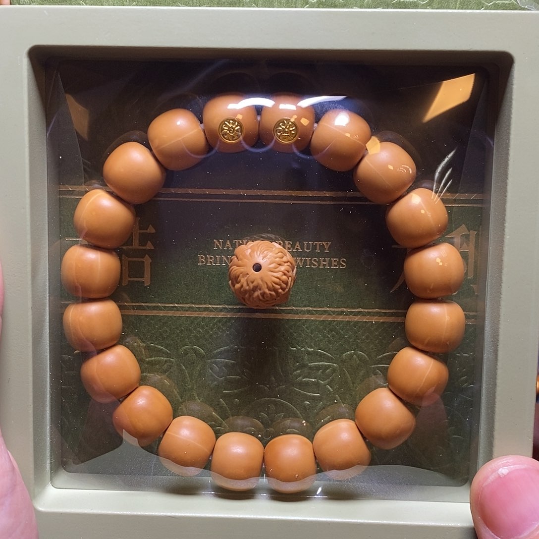 猴头核桃手串双标龙岩手工柔光老邢12左右全品108号