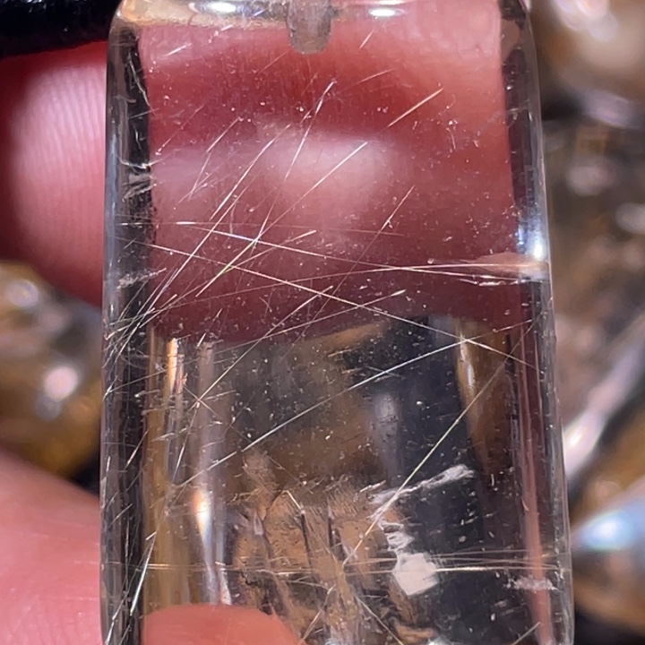 未镶嵌颈饰发晶羽*