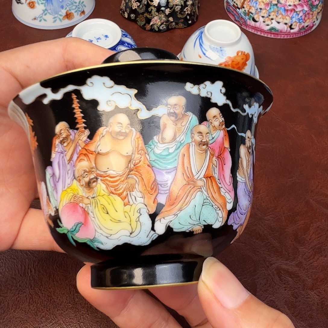 载***昇陶现代景德镇全手工全手绘陶瓷