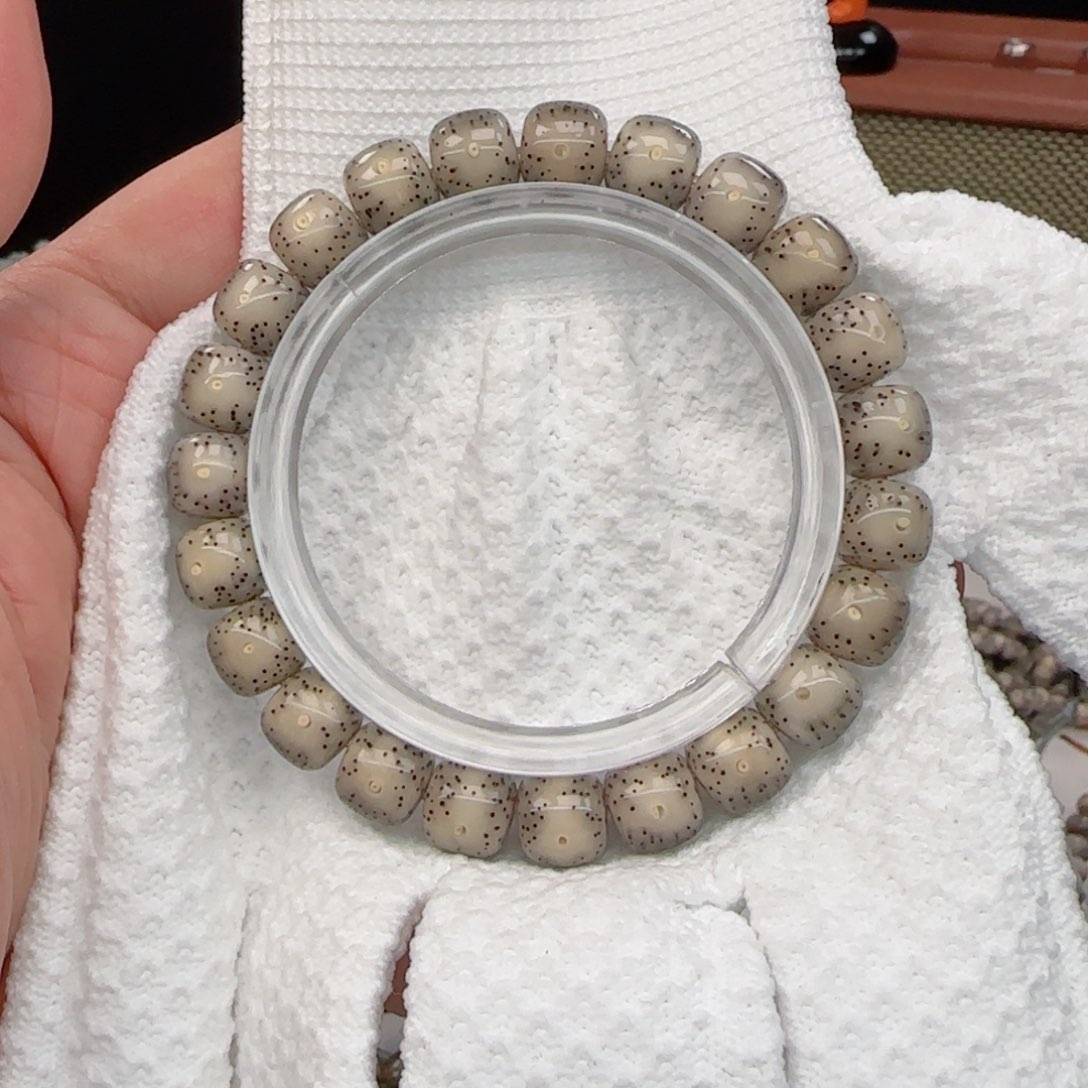 星月菩提手串白冰糖月朗星稀10*9