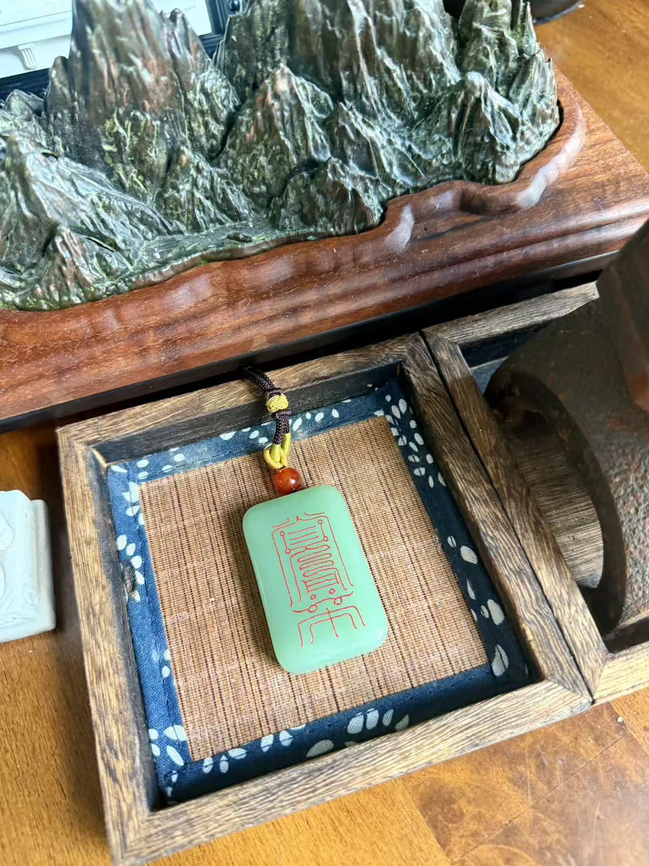 道系手工雕刻定制无事牌