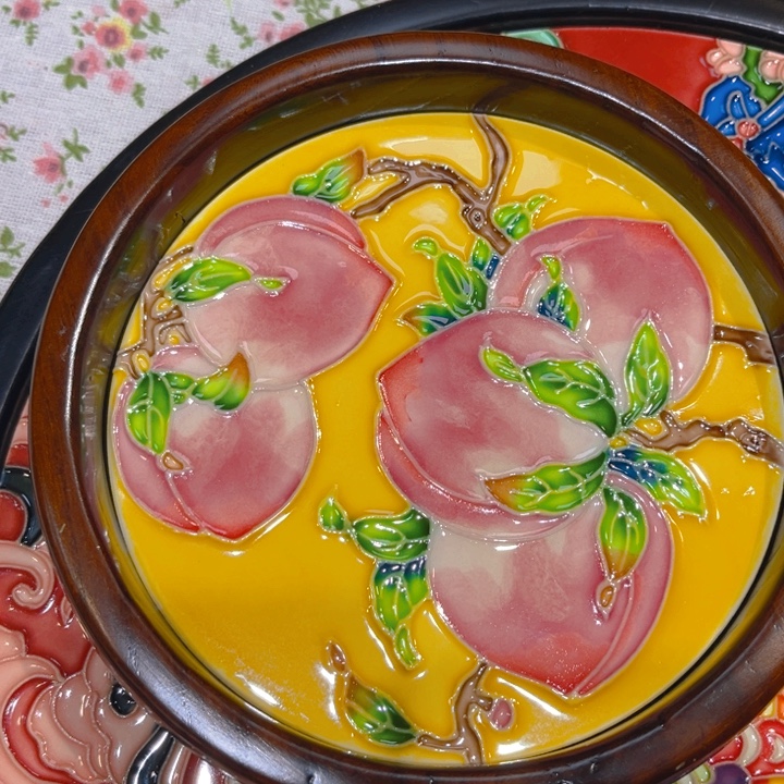 木瓷板画艺术作品