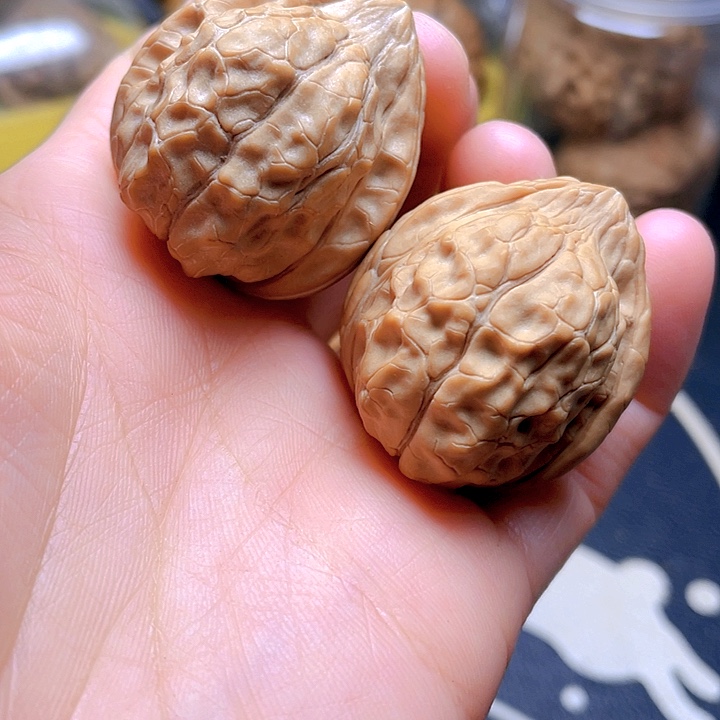 文玩核桃吊坠龟甲文yi dui