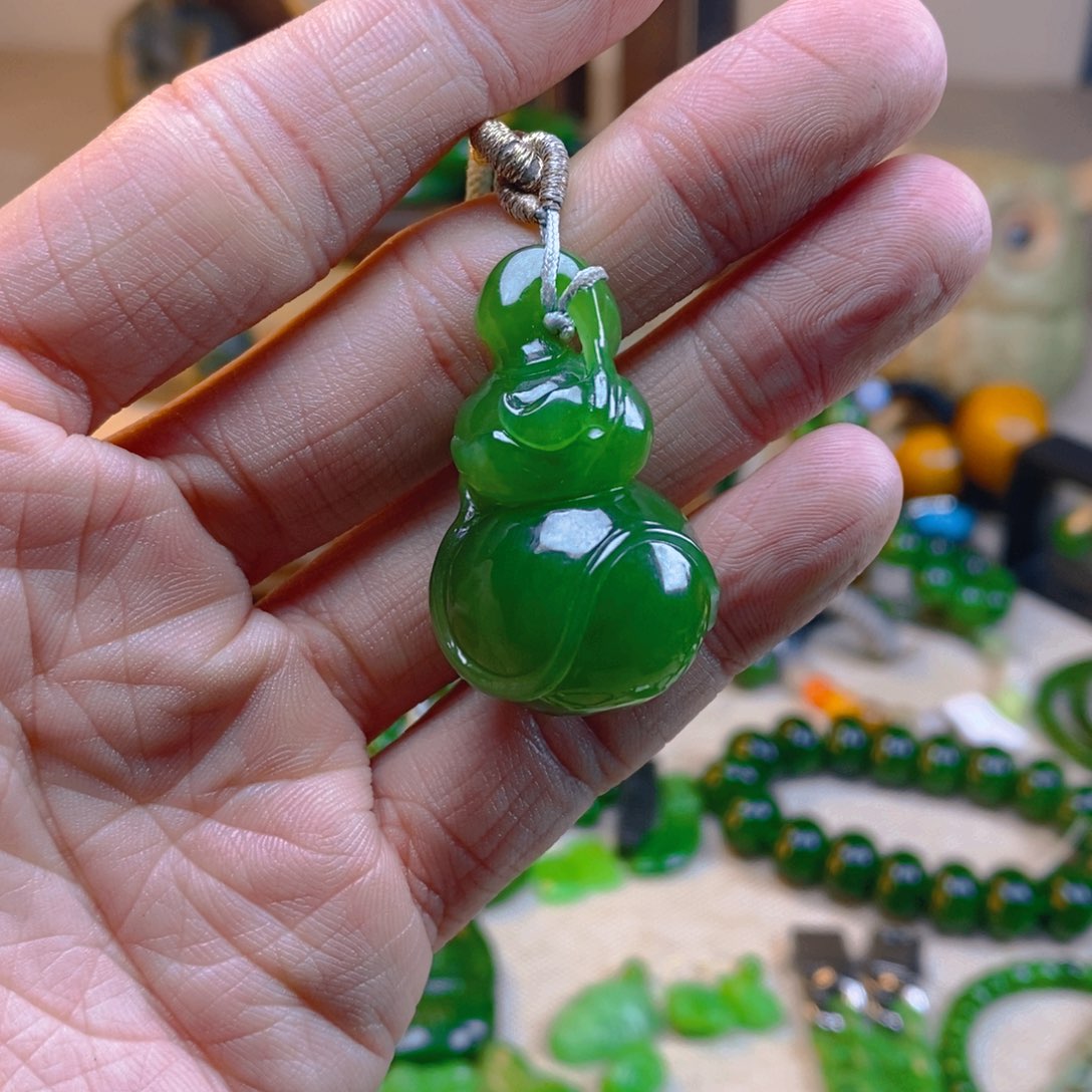 和田玉颈饰未镶嵌洛*