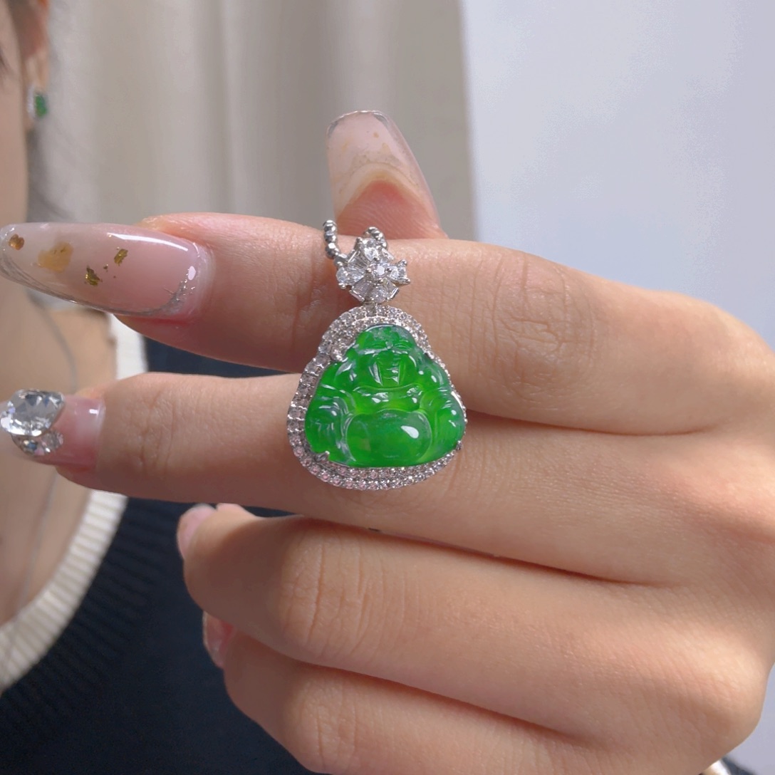 翡翠吊坠(不含链)未镶嵌