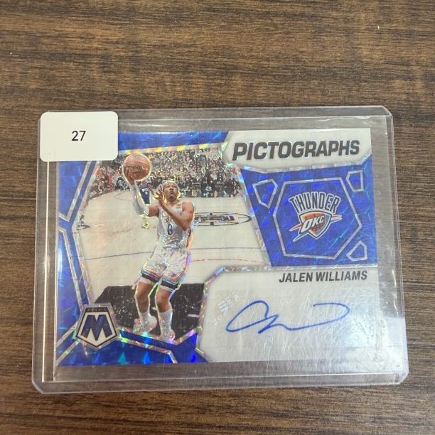 trading 杰伦·威廉姆斯 签字49编盲盒类产品不退换