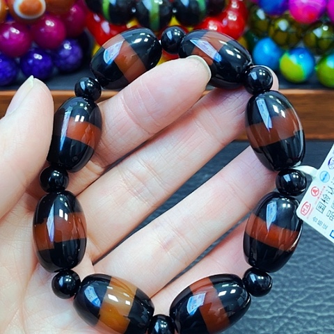 玛瑙/玉髓手链未镶嵌药师血离子